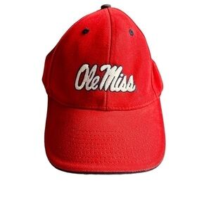 Ole Miss Rebels Men’s Red Baseball Cap OS Fits Most